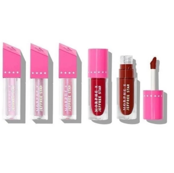 TRADE Limited Ed NWT Morphe X Jeffree Star Iconic Bolds Mini Lip Collection - Picture 2 of 7